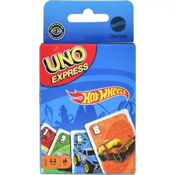 autíčko UNO EXPRESS karty Hot Wheels