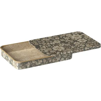 Dóza na potraviny Maileg Plechová krabička s výsuvným víčkem Blossom Blue Maileg Metal Box w. Sliding Lid