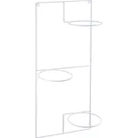 Nástěnný květinový stojan PORKO 71 cm bílý