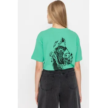 Dámské tričko Volcom Downtown (jade) M, zelená