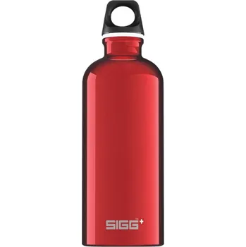 Láhev SIGG hliníková láhev Traveller Red 0,6 l červená
