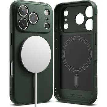 Pouzdro na mobilní telefon Ringke Onyx MagSafe iPhone 17 Pro Max tmavě zelená