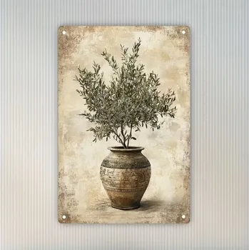 Plechová cedule BAF 2D plechová cedule Olivovník 20 x 30 cm