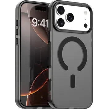 Pouzdro na mobilní telefon Techsuit CandyCase MagSafe pro iPhone 17 Pro Max černý