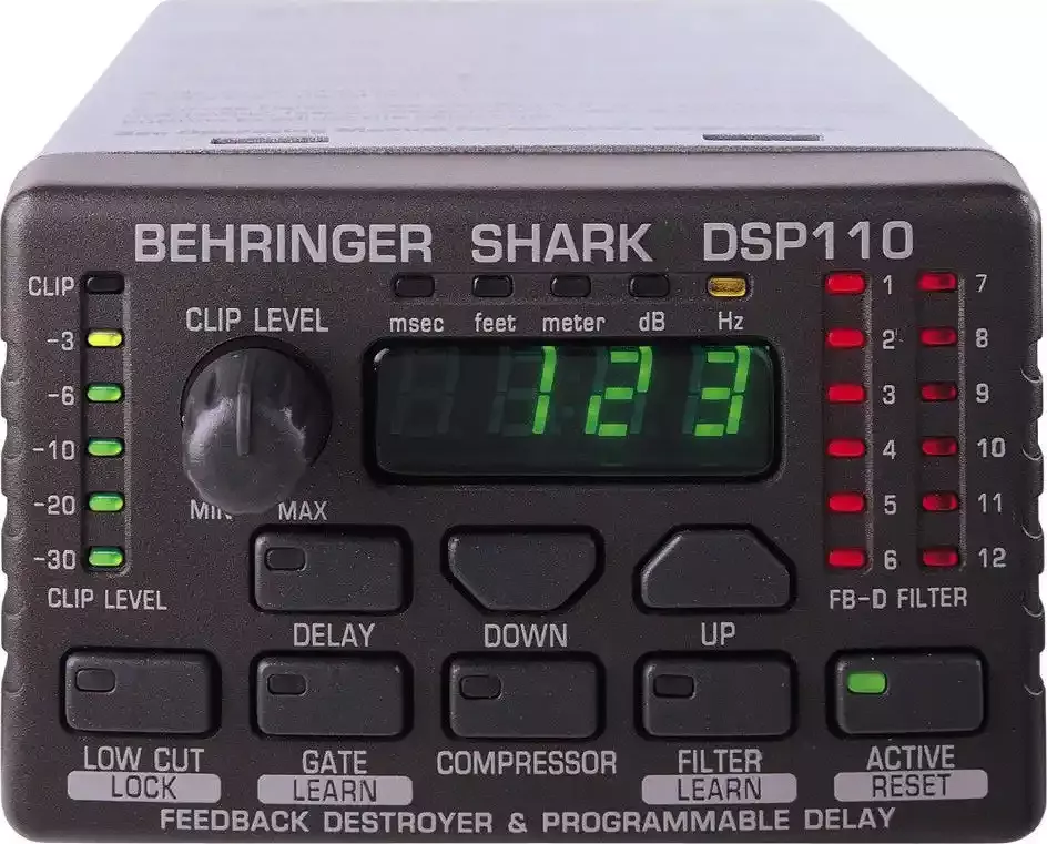 Pronájem procesoru Behringer Shark DSP110