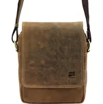 Pánská kožená taška Nordee MSD-02 GM03 HUNTER hnědá