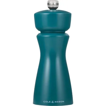 Mlýnek na koření Cole&Mason Modrý mlýnek Cole & Mason Kenton na sůl i pepř Sea Salt