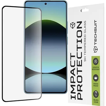 Ochranné sklo Techsuit 111D pro Xiaomi Redmi Note 14S černé