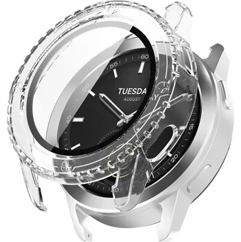 Příslušenství k chytrým hodinkám Pouzdro Techsuit Defense360 Pro pro Xiaomi Watch S3 průhledné