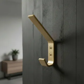 Věšák Interex design Věšák SIERRA XL / Zlatá kartáčovaná