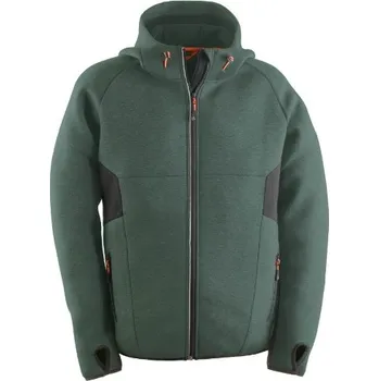 Pánská mikina Kapriol bundomikina TECH HOODIE zelená XL