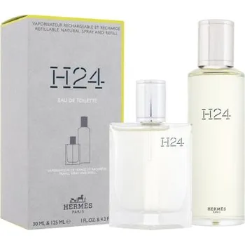 Pánský parfém Hermes H24 dárková kazeta: EDT 30 + EDT náplň 125 ml pro muže