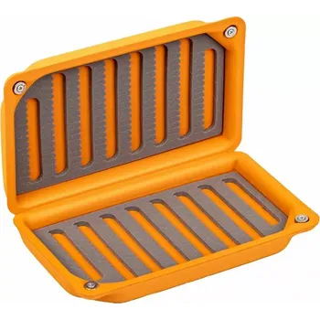 Pouzdro na rybářské vybavení Krabička na mušky plovoucí Traper Dry Fly Orange