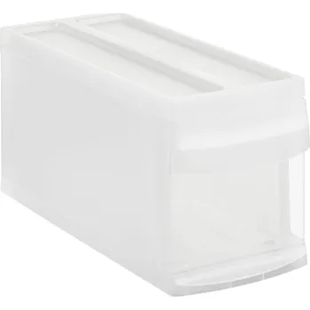 Úložný box 2. jakost - S - Zásuvka, úložný box vysunovací, transparentní Rotho SYSTEMIX