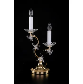 Lampička Stolní lampa Marie Terezie S-MAR-01*, Varianta Zlatá