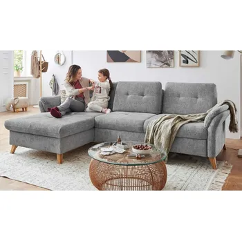 Sedací souprava Rohová sedací souprava s nastavitelnou hloubkou sedáku HEDEN 2 Levý roh