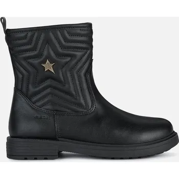 Dívčí polobotky Černé dívčí kotníkové boty Geox Eclair GEOX černá 3464249