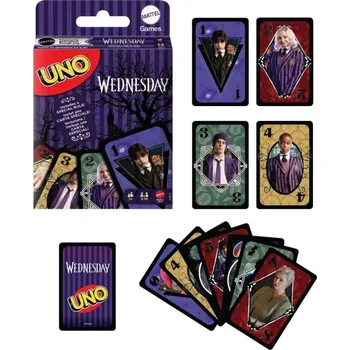 Společenská hra Mattel Uno Wednesday