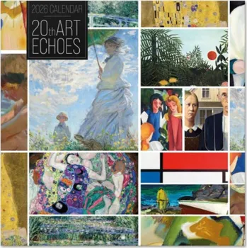 Kalendář Nástěnný kalendář 2026: 20th Art Echoes (30 x 30|60 cm)
