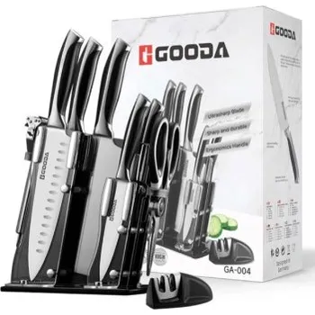 Kuchyňský nůž GOODA sada nožů 9-dílná se stojanem