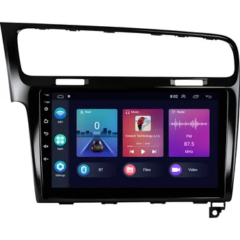 Autorádio Podofo 2DIN autorádio PEV98 Android, Volkswagen Golf VII