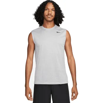 Pánské funkční tílko Nike M NK DF TEE RLGD SL RESET šedé DX0991-063 - S | UK 12 | US 13