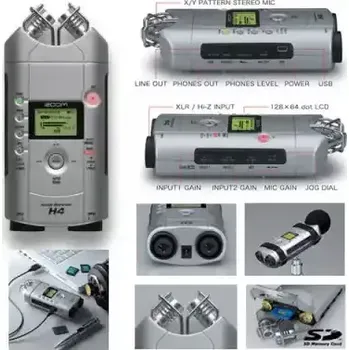 Audio rekordér Pronájem digitálního ZOOM H4 rekordéru pro záznam zvuku