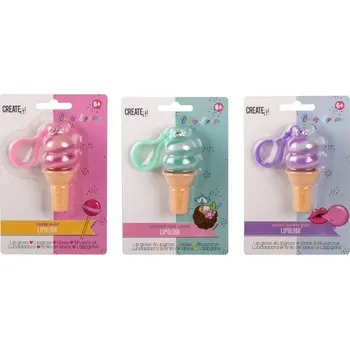 Lesk na rty Alltoys Canenco Lesk na rty Candy kournoutek se zmrzlinou přívěsek