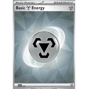 Karetní hra Pokémon SVE 016 - Metal Energy HOLO - Prismatic Evolutions