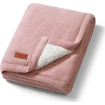 přikrývka BabyOno 1659/01 ZATEPLENÁ BAVLNĚNÁ PŘIKRÝVKA RŮŽOVÁ