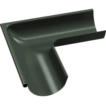 okap Gutta barevný roh žlabu vnější 150 mm RAL 6020