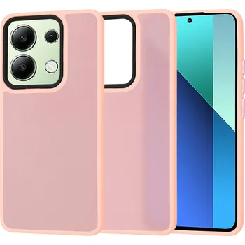 Pouzdro na mobilní telefon Techsuit HaloFrost Series Xiaomi Redmi Note 13 4G Růžový