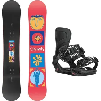Snowboard Gravity Electra 25/26 dámský snowboard + Gravity Rise black 25/26 snb vázání 154 cm + S (EU 37) + DÁREK + Doprava ZDARMA