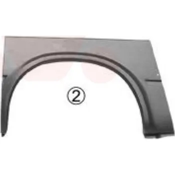 Blatník karosérie Boční stěna VAN WEZEL 1896148