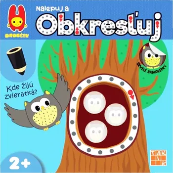 samolepka Nalepuj a obkresluj: kde žijí zvířátka?