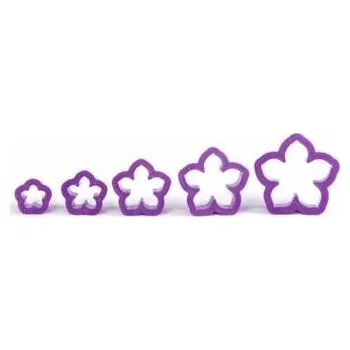 Vykrajovátko 5- dílná sada vykrajovátek Petunia - Decora