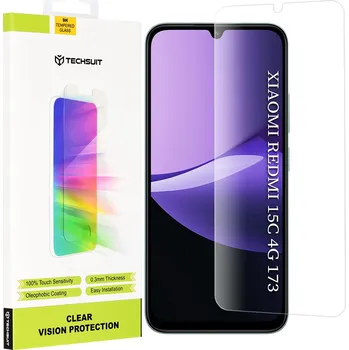 Techsuit Ochranné sklo Xiaomi Redmi 15C 4G/5G Poco C85 4G Transparentní