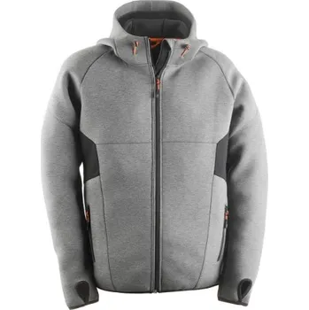 Pánská mikina Kapriol bundomikina TECH HOODIE šedá XL