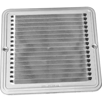 Větrací mřížka Gutta hliníková mřížka hranatá 150 x 150 mm