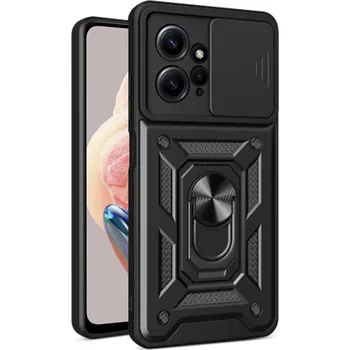 Pouzdro na mobilní telefon Techsuit CamShield řada Xiaomi Redmi Note 12 4G černá