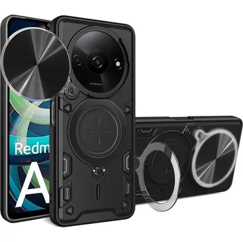 Pouzdro na mobilní telefon Techsuit CamGuard Pro Xiaomi Redmi A3 Redmi A3x Černá