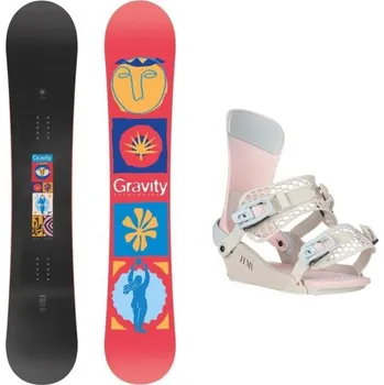 Snowboarding Gravity Electra 25/26 dámský snowboard + Gravity Fenix candy vázání 159 cm + S (EU 37) + DÁREK + Doprava ZDARMA