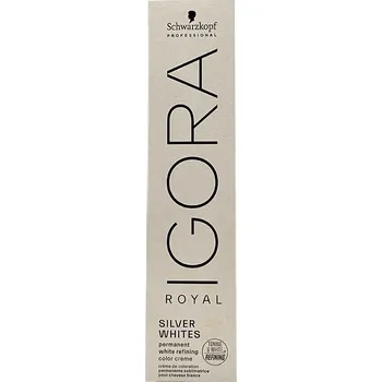 Barva na vlasy Schwarzkopf Professional Igora Royal Silver Whites Cream Hair Color 60 ml
