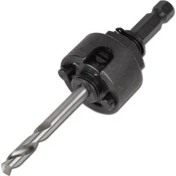 Vrták STARRETT upínací trn, unašeč s HSS středovým vrtákem pro korunky 32-210mm