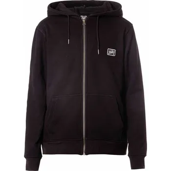 Pánská mikina FALLEN mikina - Fury Patch Zip Hoodie Black White (BLACK/WHITE) velikost: L