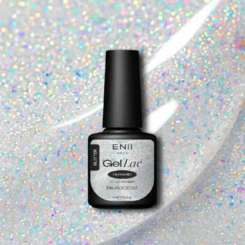 Lak na nehty ENII NAILS Gel lak Ceramic 286 Iridescent - gelový lak bez HEMA, 5 ml