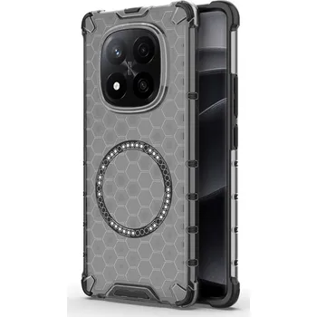 Pouzdro na mobilní telefon Techsuit HoneyComb Shield MagSafe pro Xiaomi Redmi Note 14 Pro+ 5G černý