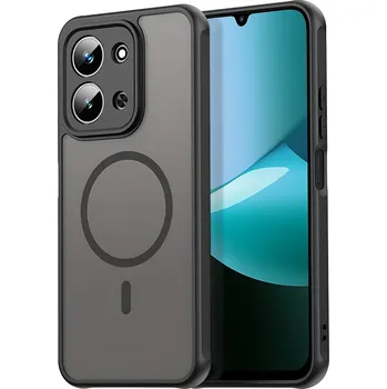 Pouzdro na mobilní telefon Techsuit HaloFrost II MagSafe pro Xiaomi Redmi 15C 4G/5G černá