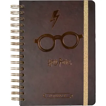 Zápisník Grupo Erik Zápisník A5, kroužková vazba, Harry Potter