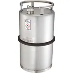 Bezpečnostní nádoba z nerezu, se šroubovacím uzávěrem, objem 25 l